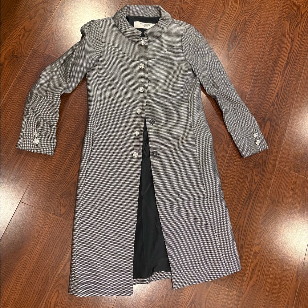 Audrey Hepburn style Valentino coat